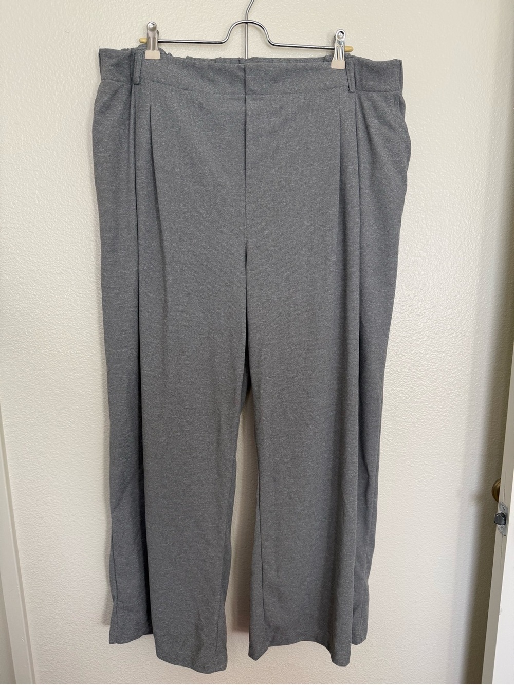 Halara Flex™ High Waisted Pocket Wide Leg Waffle Work Pants - Picture 4 of 8